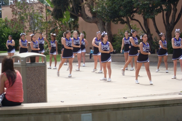 Sequoia cheerleaders of today